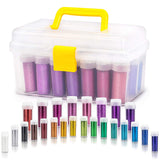 INGALA 24-Color Arts and Crafts Glitter Set – Extra Fine Glitter Kit